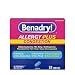 Benadryl Allergy Plus Congestion Ultratabs Antihistamine with Diphenhydramine HCl 25 mg, 24 ct (package may vary)