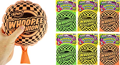 JA-RU Whoopee Cushion Flarp Original Classic Prank 8" Gag & Prank Whoopee for Kids & Adults. Farrt Toy Makes Gas Sounds & Noise. Great Party Favor