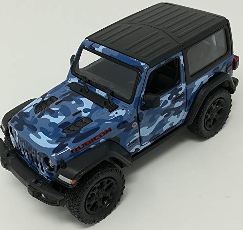 Kinsmart Pull Back Jeep Wrangler Camo 2018 - One Colour Sent at Random - Image 3