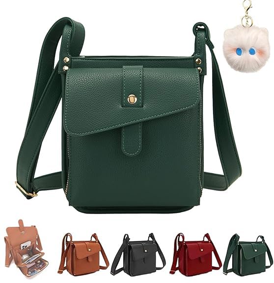 Dollver Crossbody Purse, Dollver Unique Design Crossbody Leather Bag, 𝐃𝐨𝐥𝐥𝐯𝐞𝐫 𝐂𝐫𝐨𝐬𝐬𝐛𝐨𝐝𝐲 𝐁𝐚𝐠