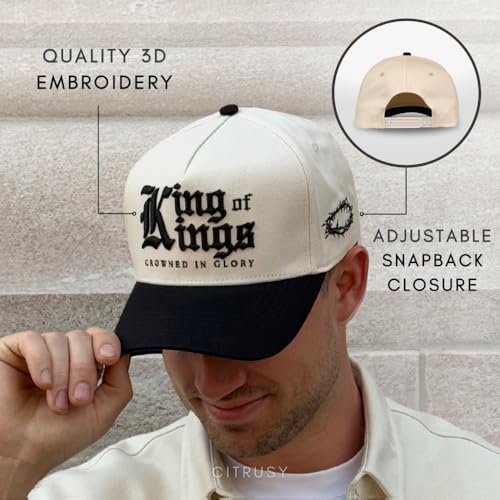Image of Vintage Faith & Forever Trucker Hat | Men & Women | Christian Cross Jesus Hats | Bachelorette Bride Hat | Cotton | Snapback