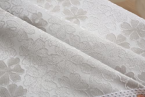 Bettop Square Tablecloth,Nightstand Tablecloth,Side Table Cover,Table Cloth For Bedside Table/ Nightstand/Night Table/Tea Table/End Table/Dressers,Table Dustcover Doilies For Furniture (Grey) #TOP5