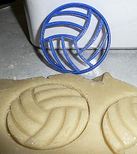 Balls Team Sports Volleyball Soccer Football Basketball Baseball Softball Set Of 5 Special Occasion Cookie Cutters 3D Printed Made In Usa Pr1079 #TOP5