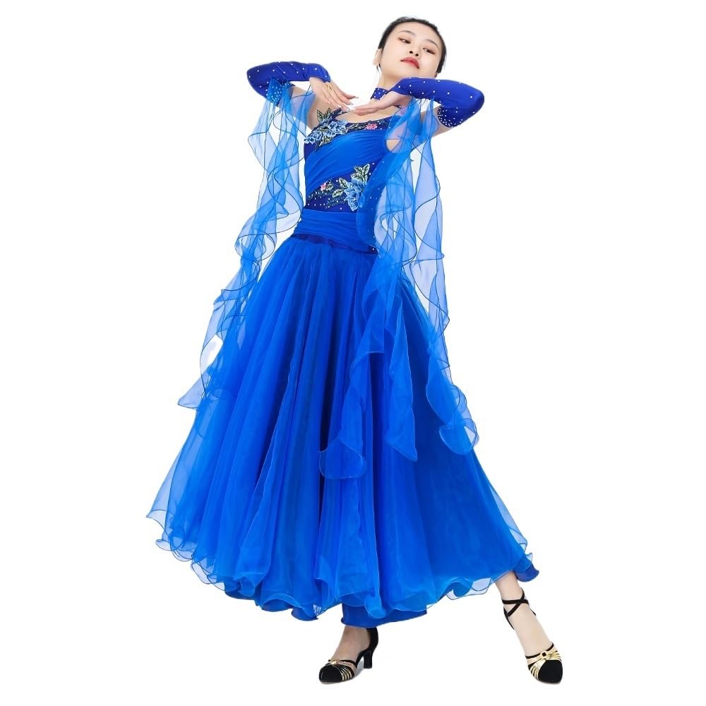 Abito da Ballo da Donna Abiti da Ballo Moderni da Competizione, da Festa, da palcoscenico, da Donna, da Abbinare, da Valzer, da Jazz