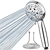 dothnix Shower Head with Hose 1.5m, High Pressure Shower Heads with 5 Spray Modes, Powerful Flow Rain Shower Head Set for Low Water Pressure