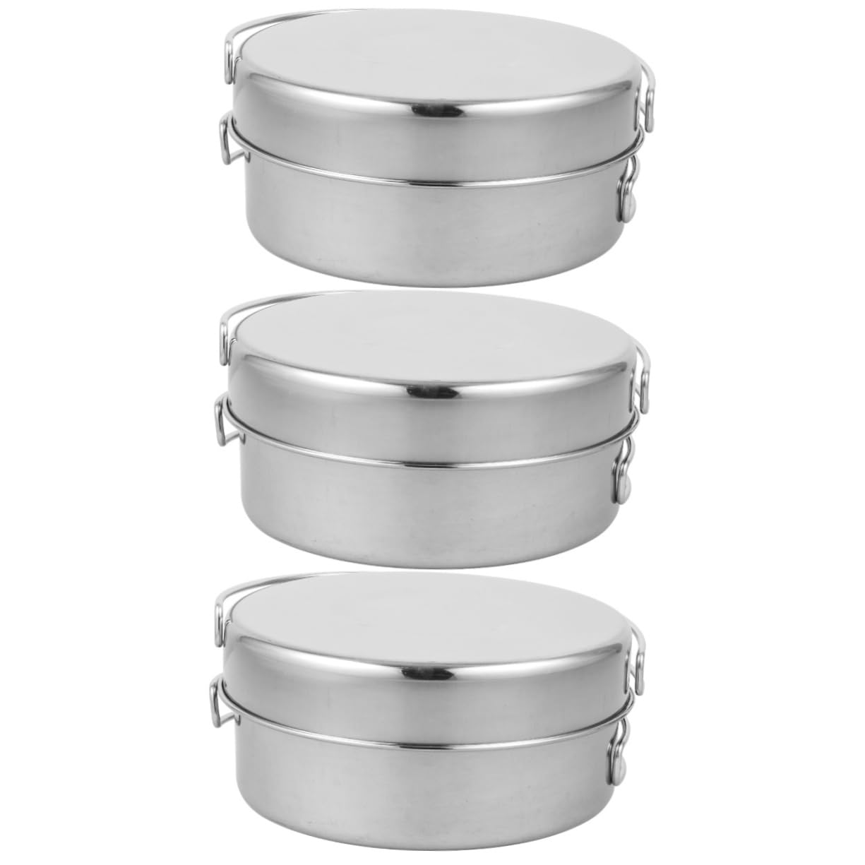 Toyvian Marmite en Acier Inoxydable Équipement De Cuisine De Camping Ustensiles De Cuisine De Camping Ustensiles De Cuisine De Camping pour Kit Poêles De Survie Poêles De Camping