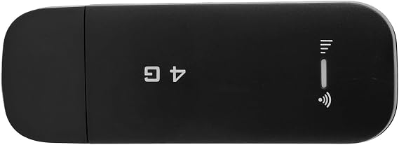 Portable Router, Hotspot Unlimited Data Portable Hotspot WPA WPA2 Encryption 4G LTE USB Support 10 Devices (Black)