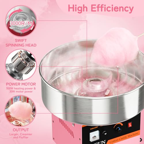 Commercial Candy Floss Machine Cart