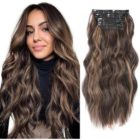 FINE PLUS 20inch Clip In Hair Extensions Cover