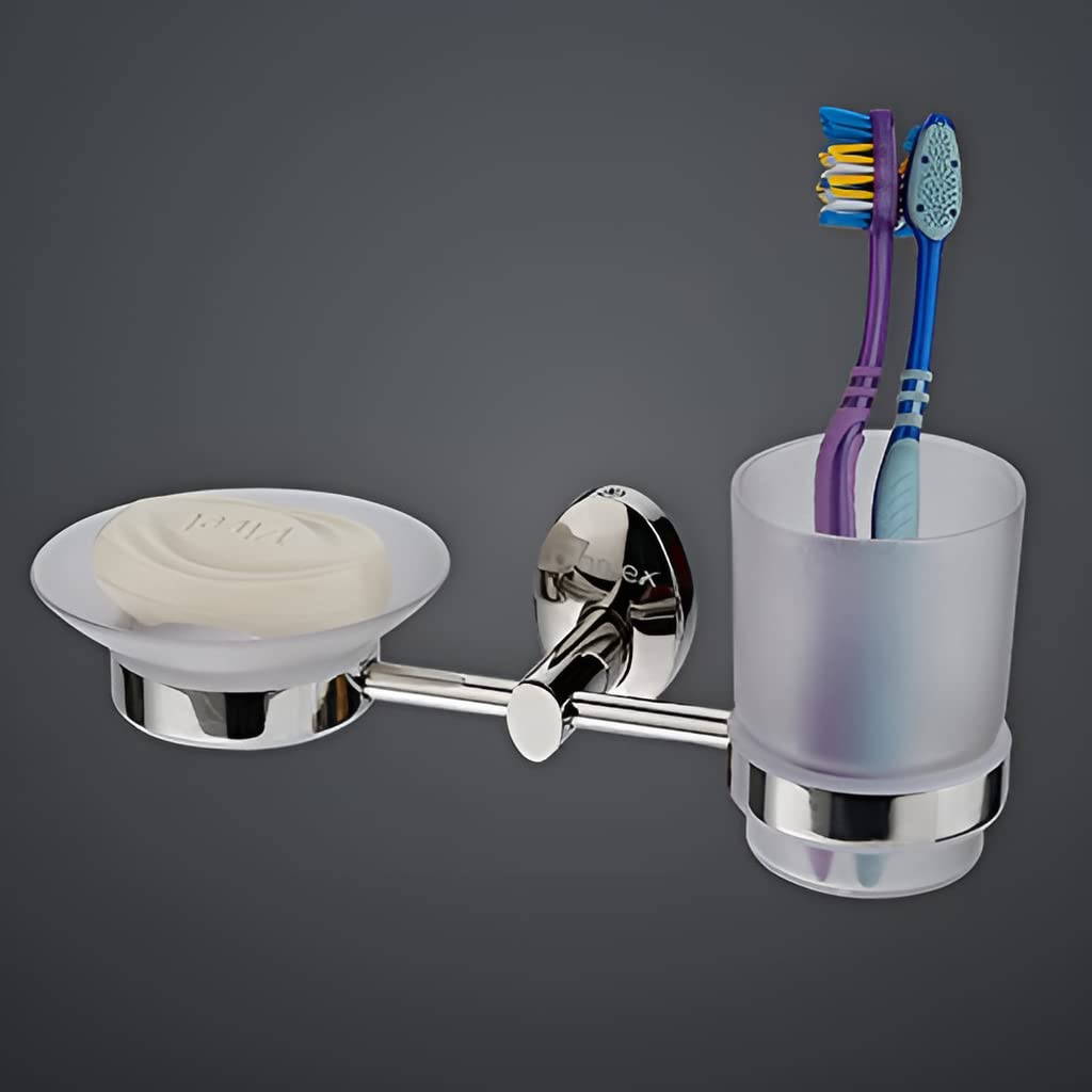 See full amazon price history chart for Plantex 304 Stainless Steel Oreva Silver 2 in 1 Soap and Brush Holder Stand/Wall Mounted Soap Holder/Bathroom Accessories - (Chrome) Plantex 304 Stainless Steel Oreva Silver 2 in 1 Soap and Brush Holder Stand/Wall Mounted Soap Holder/Bathroom Accessories - (Chrome) (B092971SZL) Amazon Price History, Amazon Price Tracker