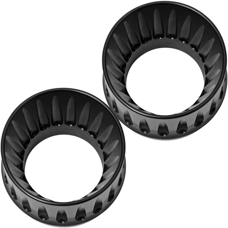 1 Pair Slip On 4. 4 Inch Billet Aluminum Exhaust Tips End Caps Compatible With Touring Bikes Universal Fit Motorcycle Muffler Accessories