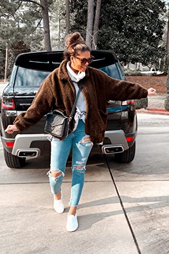 image for PRETTYGARDEN Women's Fashion Winter Coats Sherpa Fleece Faux Fur Shear