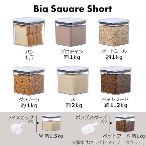 ポップコンテナ2 ビッグスクエア ミディアムの商品画像