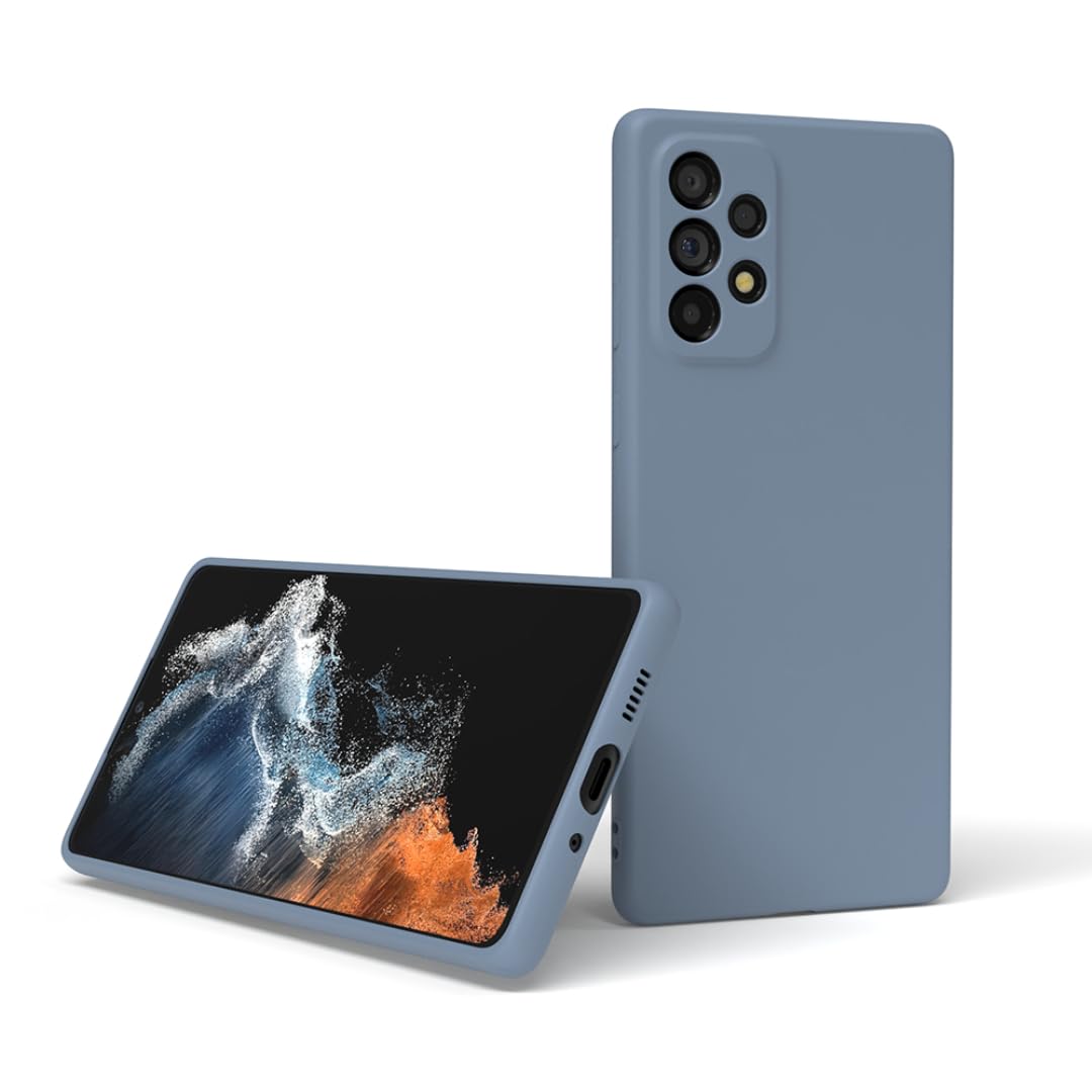 Coque Samsung A50S silicone gris résistant pour éviter les rayures - 8