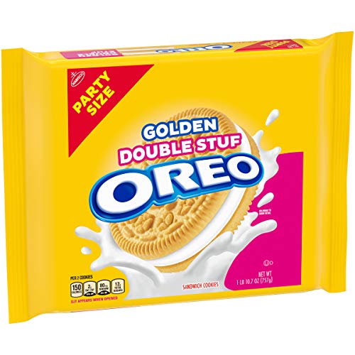 OREO Double Stuf Golden Cookies, Party Size - Image 3