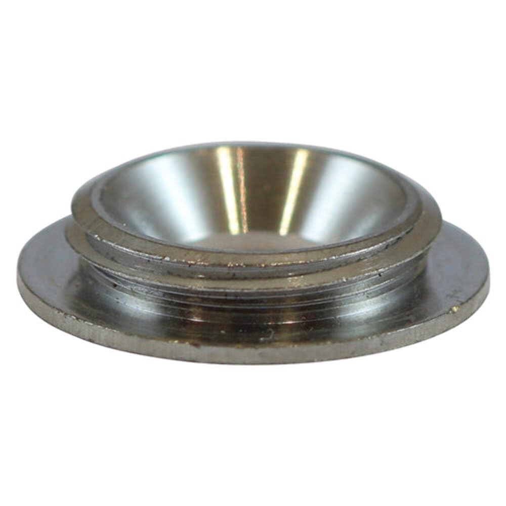Juego De 2 Tapones Roscados HETTICH, Acero Lacado, H.36 X W.15 Mm