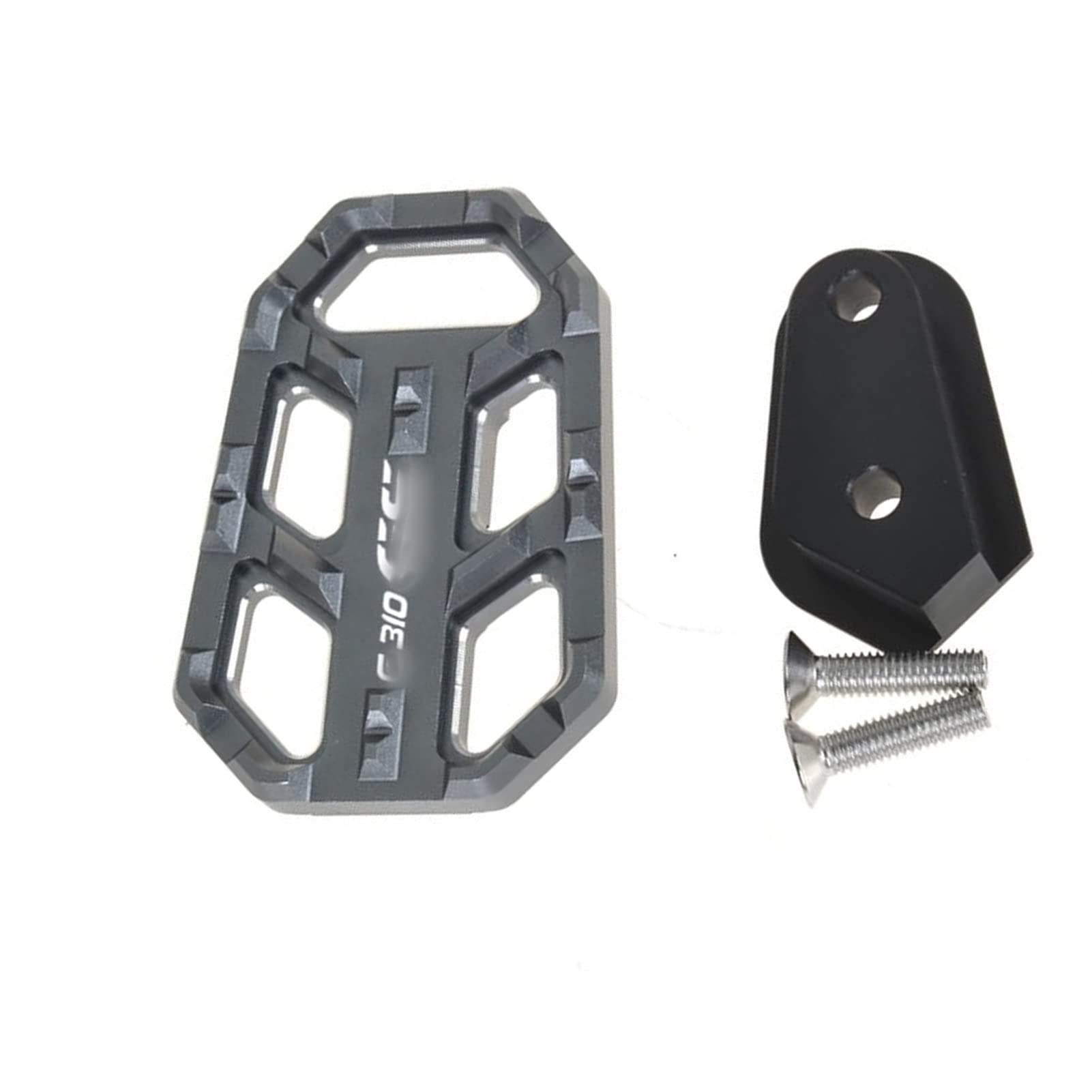 2017 2018 For BMW G310GS G310 GS G 310 GS Motorcycle Rear Foot Brake Lever Peg Pad Enlarge Extender Footrests Pedals Accessories Parts (Color : Titanium)