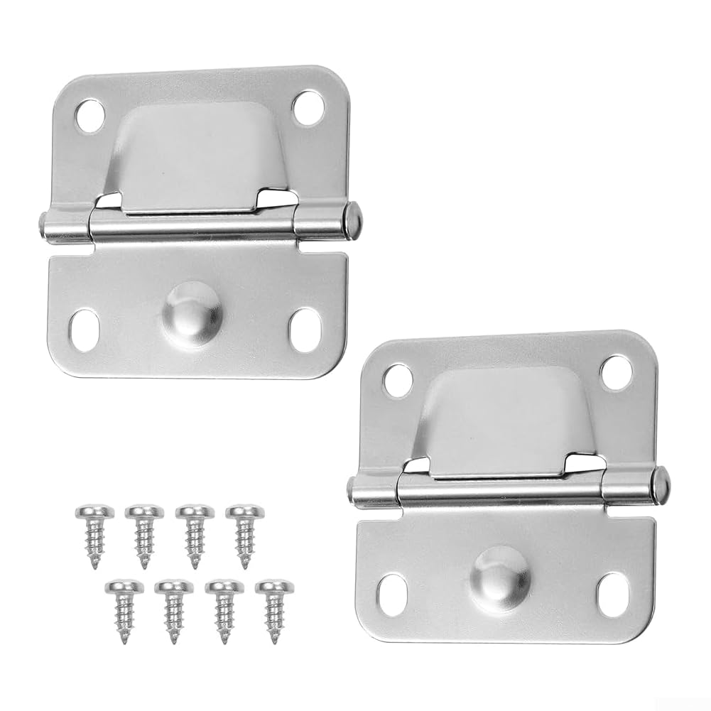 Stainless Steel Replacement Hinges for Coleman Coolers Refrigerators Compatible with Models 5293 5297 5298 5299 5299A 5848 5850 5862 5884 5887 (2-piece)