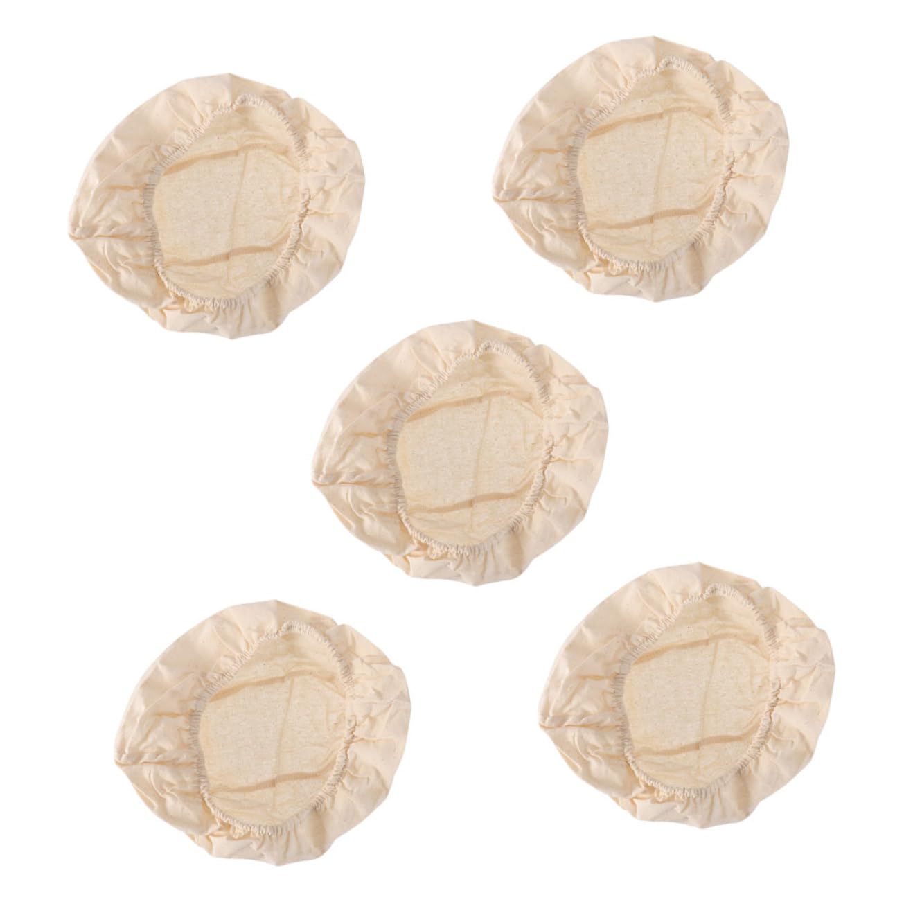 Cabilock 20stücke Brot Gärkörbe Mit Leinenbezug Hochwertige Stoffüberzüge Für Teigführung Und Optimale Fermentation Für Hausgebrauch Und Bäckerei