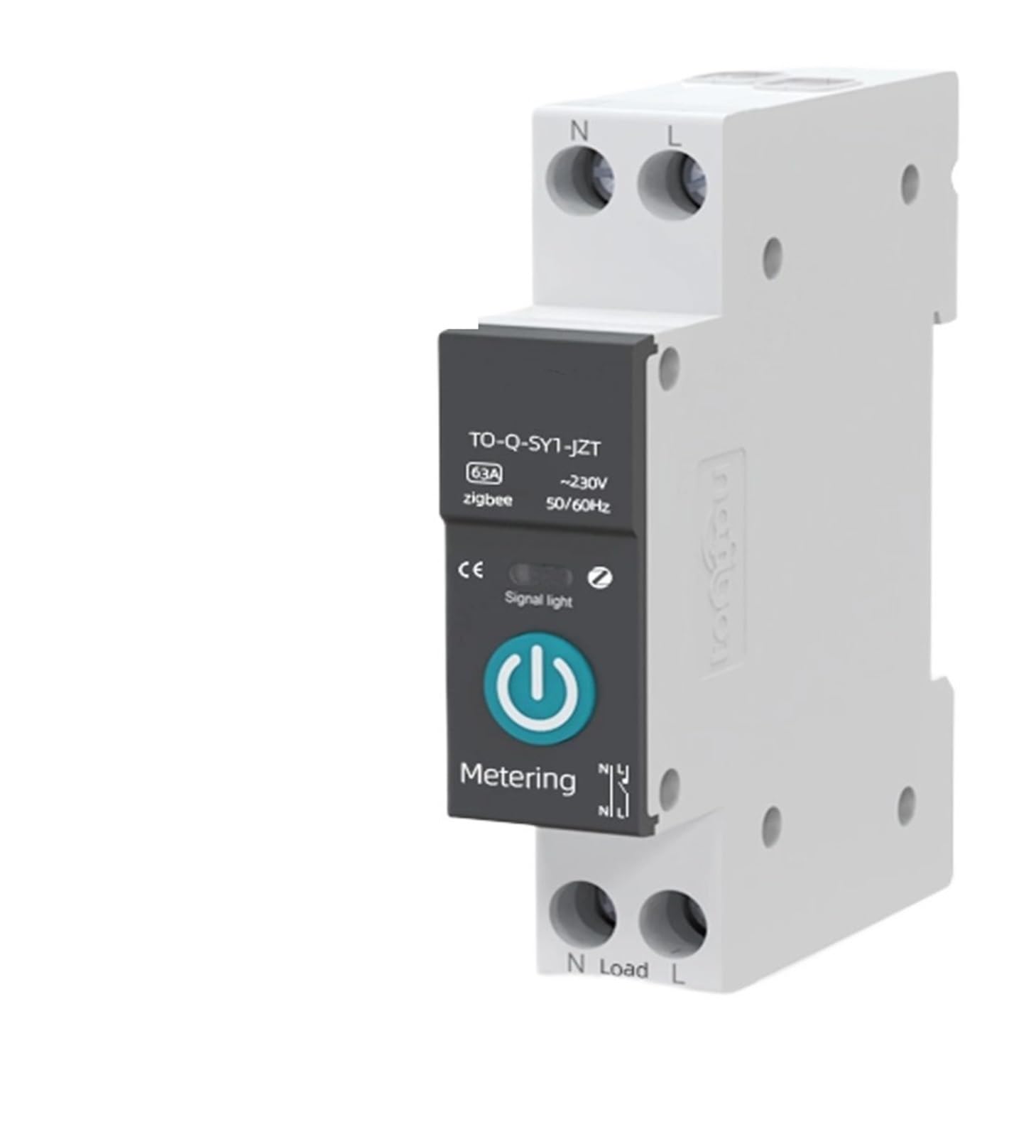 BALYDLUL Rail Circuit Breaker Switch Relay Control With 1P 63A(10A)