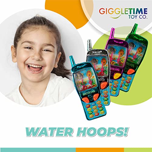 Cellphone Water Game (12) Pieces - Water Ring Toss Handheld Games for Kids, Water Games for Kids, 90s Games, Party Favor, Piñata Stuffer, Carnival Prize - 4 inches - Image 3