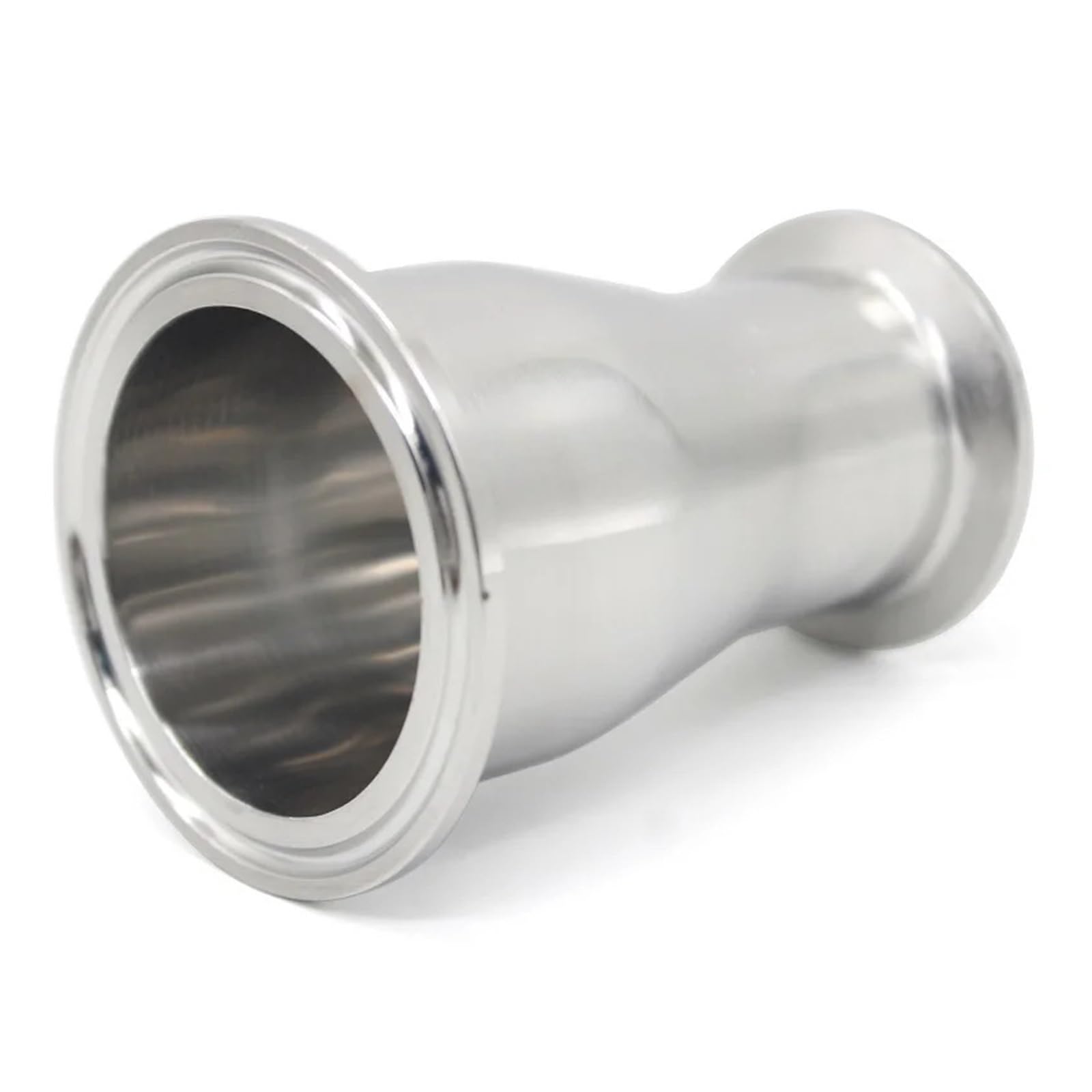 AEVHBAMXN SS304 Stainless Steel Grade Ferrule 64x50.5mm OD 45x19mm Three Clip Concentric Reducer AEVHBAMXN