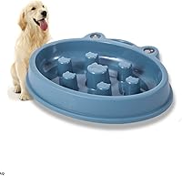 Vista 9 de Alimentador lento para perros Bowl,Anti Gulping Alimentación Saludable Interactivo Bloat Stop Fun Alternativa Perro Alimentación Lenta Alimentación