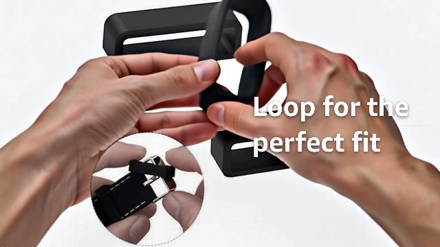Loops de correa para reloj silicona negra 14mm pack 4 miniatura 7