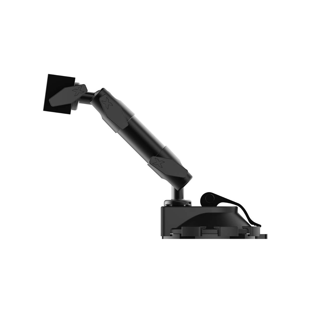 Bracketron HD Phone Dock Pro Soporte de Abrazadera de Metal para salpicadero y Ventana, Soporte de teléfono para Coche, Soporte Universal para teléfono de hasta 3.5 Pulgadas de Ancho