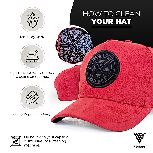 Image of Urban Effort Trucker Hat for Men - Mesh Back Baseball Cap, 5 Panel Snapback Hats for Men and Women