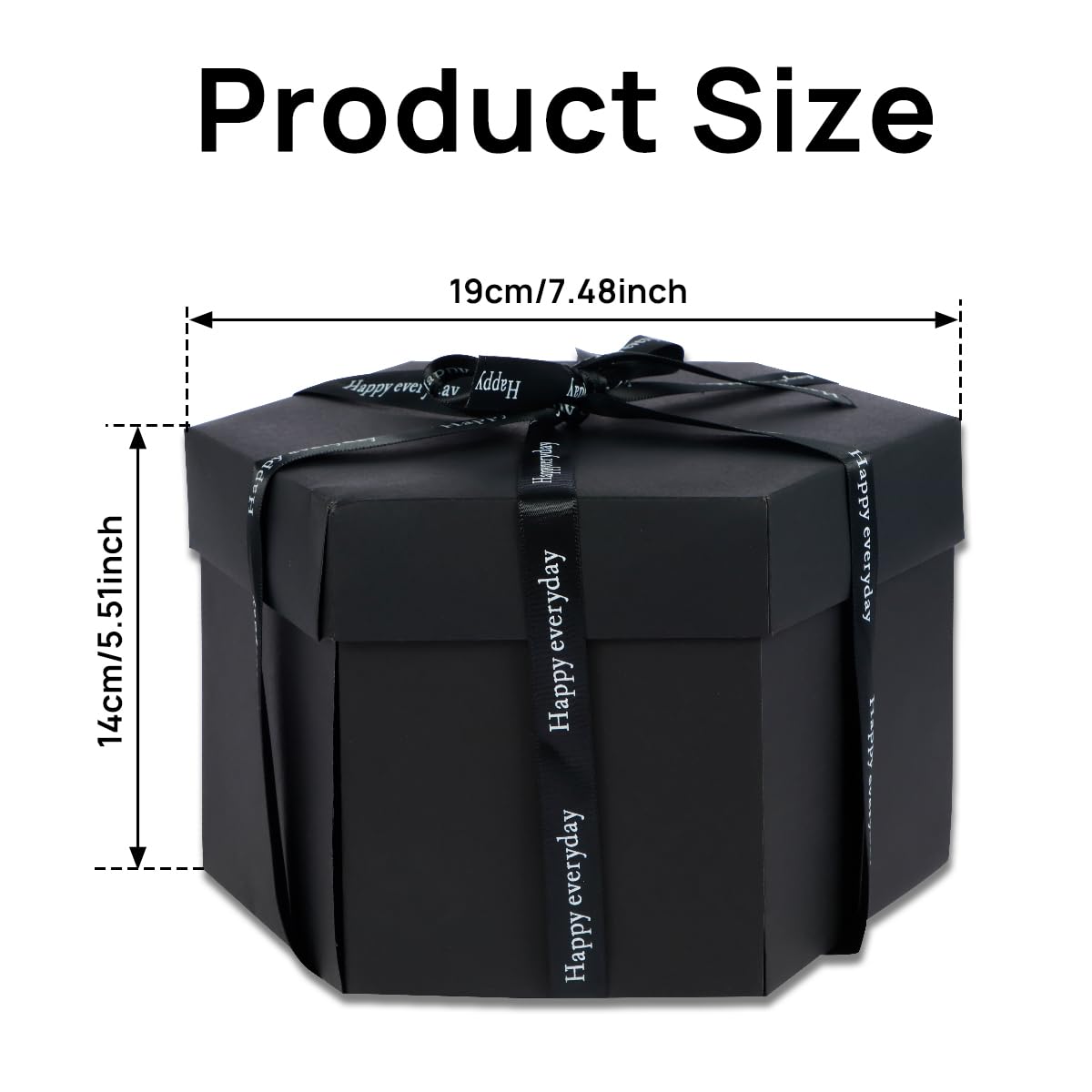 Amazon.com: Explosion Gift Box, DIY Explosion Picture Box with 6