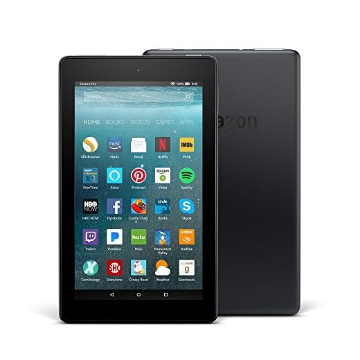 Fire 7 Tablet with Alexa, 7" Display, 8 GB, Black - with Special Offers
