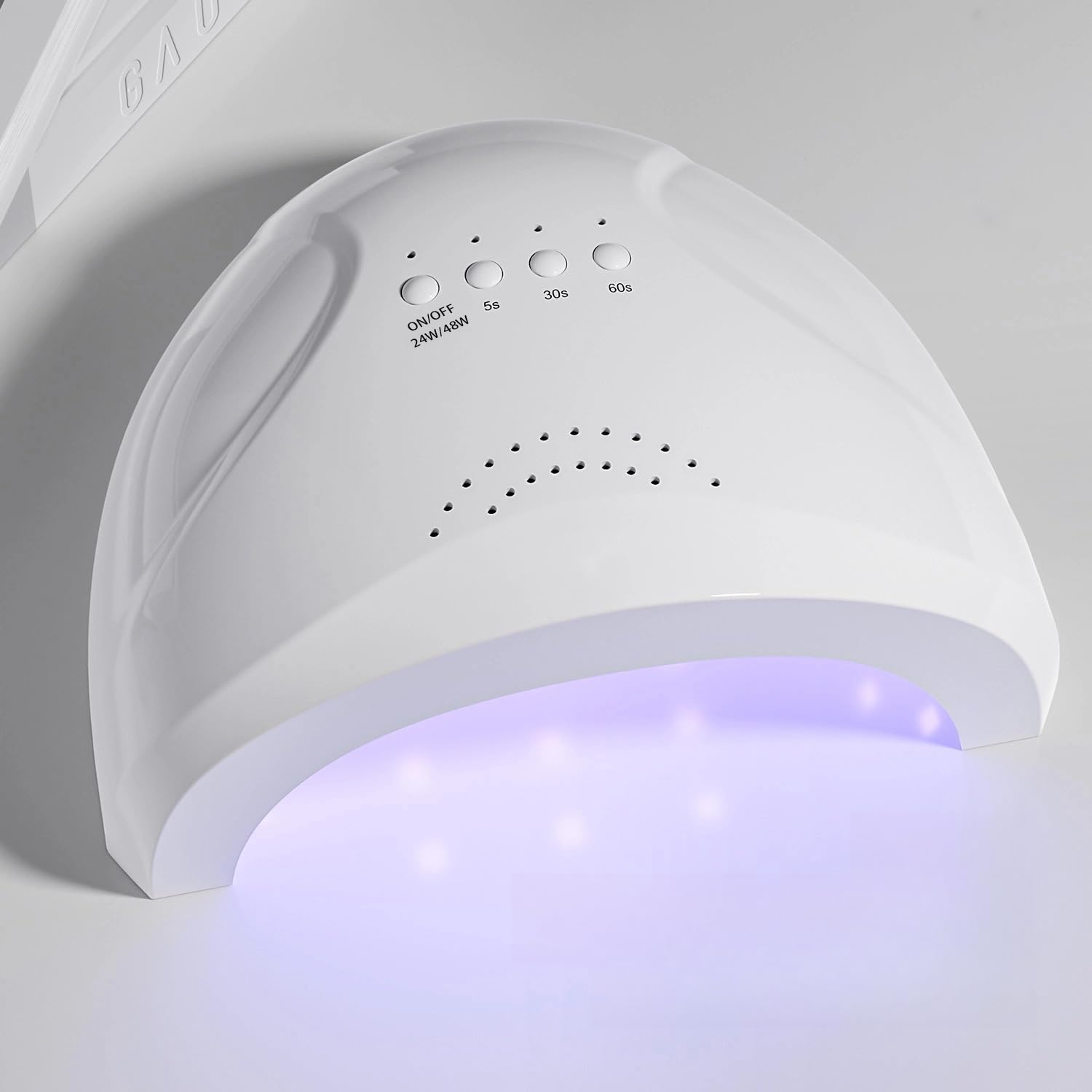 VOLTIX Lampada Unghie UV LED Professionale 48W – Fornetto Unghie Semipermanente con Sensore Automatico e Timer 3 Modalità – Lampada UV LED Unghie Professionale per Gel, Smalto e Ricostruzione