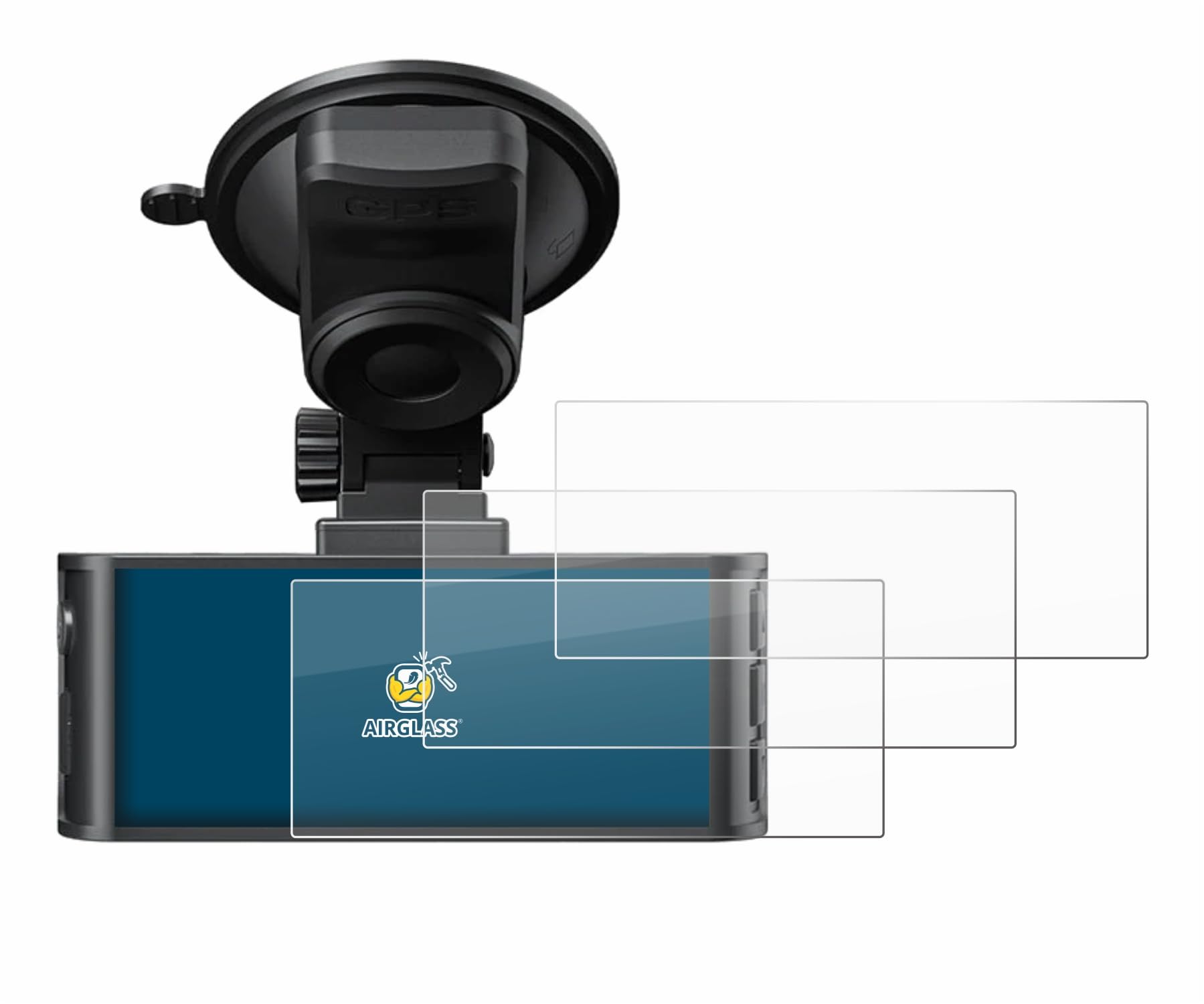 brotect Glass Screen Protector Film compatible with Redtiger F7NS 4K (3 Pack) - Glass-Foil 9H Protection [Scratch Resistant, High Clarity]