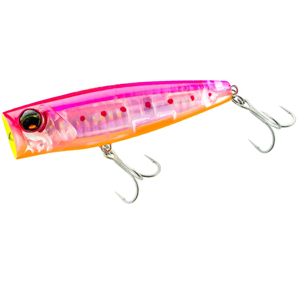 Duel F1229-HPI Bubble Jet Lure, L-Blue, 4.7 inches (120 mm), Floating Fishing Gear, Sea Fishing, Sea Bass, Pink Sardine