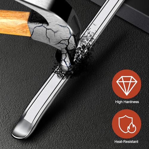 3 Stück Montierhebel Reifen 30 cm mit 4 Felgenschützern, Reifenmontierhebel Montiereisen Reifen Tragbar und Einfach zu Bedienen Montierhebel Reifen Wechseln Werkzeug für Motorrad, Fahrrad, Auto