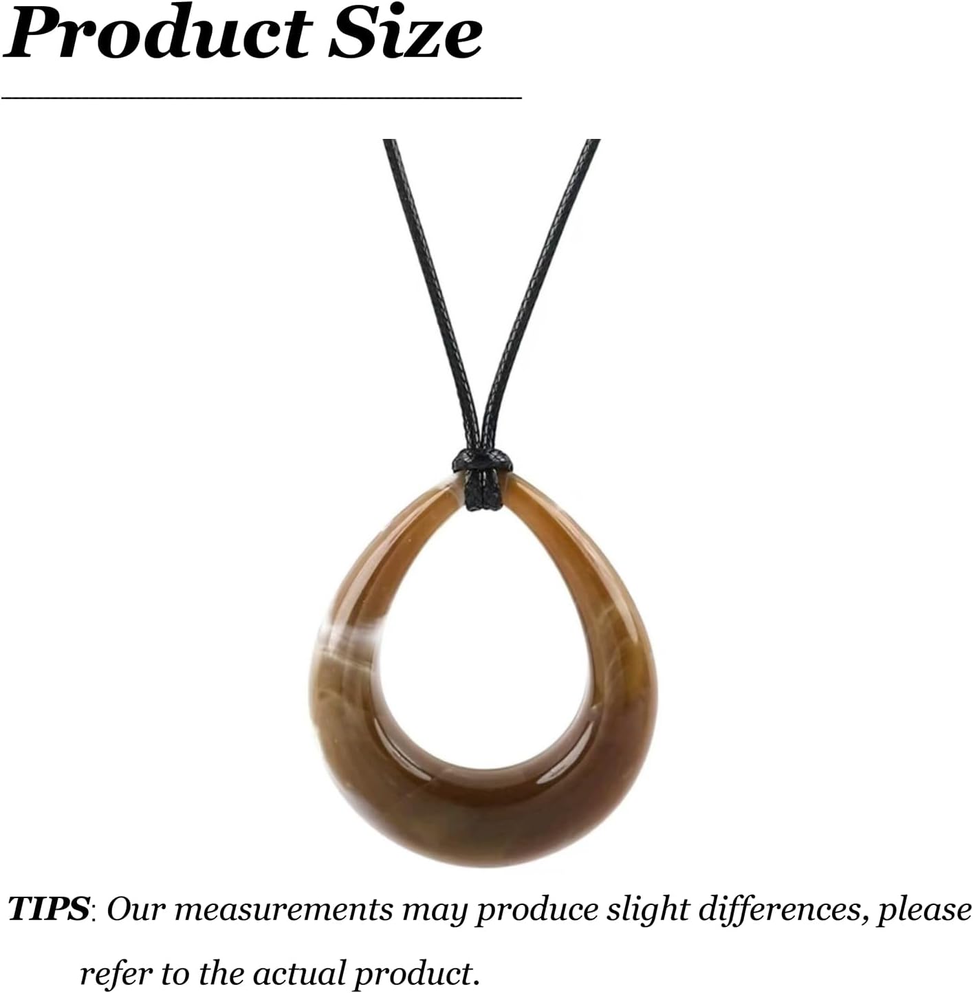 Leather Cord Necklace for Women Long Chunky Statement Pendant Green Boho Unique Vintage Sweater Necklaces Birthday Jewelry Gifts - Image 6