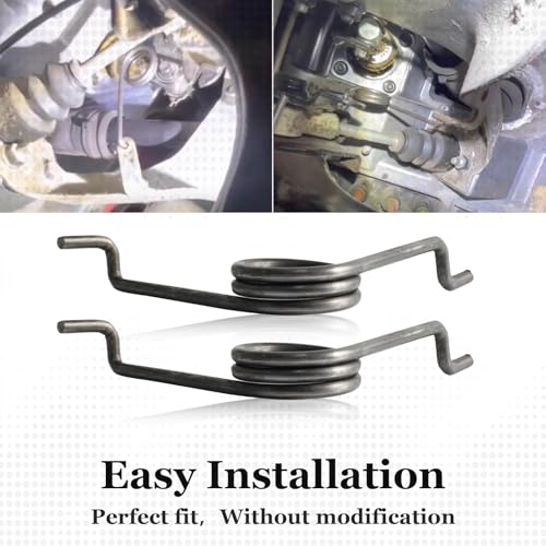 FUSCH 2pcs New Return Clutch Pedal Spring Compatible with Volvo Kenworth Truck Replacement#:82332690