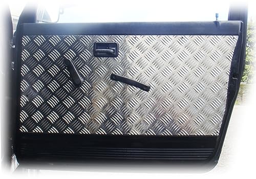 NTS GIKEN (NTS技研) ドアーインナーパネル JA11 / SJ30 /JA71 / JA22 / JA12 ジムニー jimny 内装部品 インナープレート インナー パネル プレート ドア・インナーパネル ドアインナーパネル (アルミ縞板製