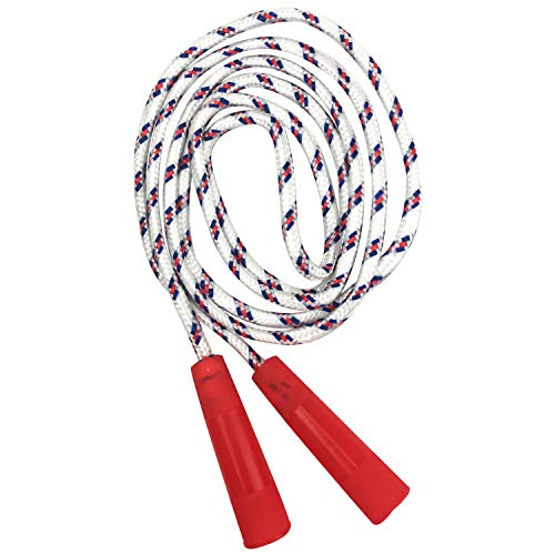 Playko 84 Inch Nylon Jump Rope  12 Pack - Kids Jump Rope with Handles  Jumping Rope for Kids - Skipping Rope for Boys, Girls  Indoor and Outdoor Fitness Jump Rope For Kids Adults Party Favor