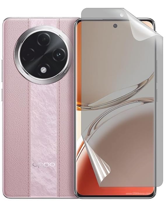 Image of BLACKSHEEP Matte Screen Protector for Oppo F27 Pro | Oppo F27 Pro Plus Membrane Case Friendly Full Edge to Edge Screen Coverage & Installation Kit