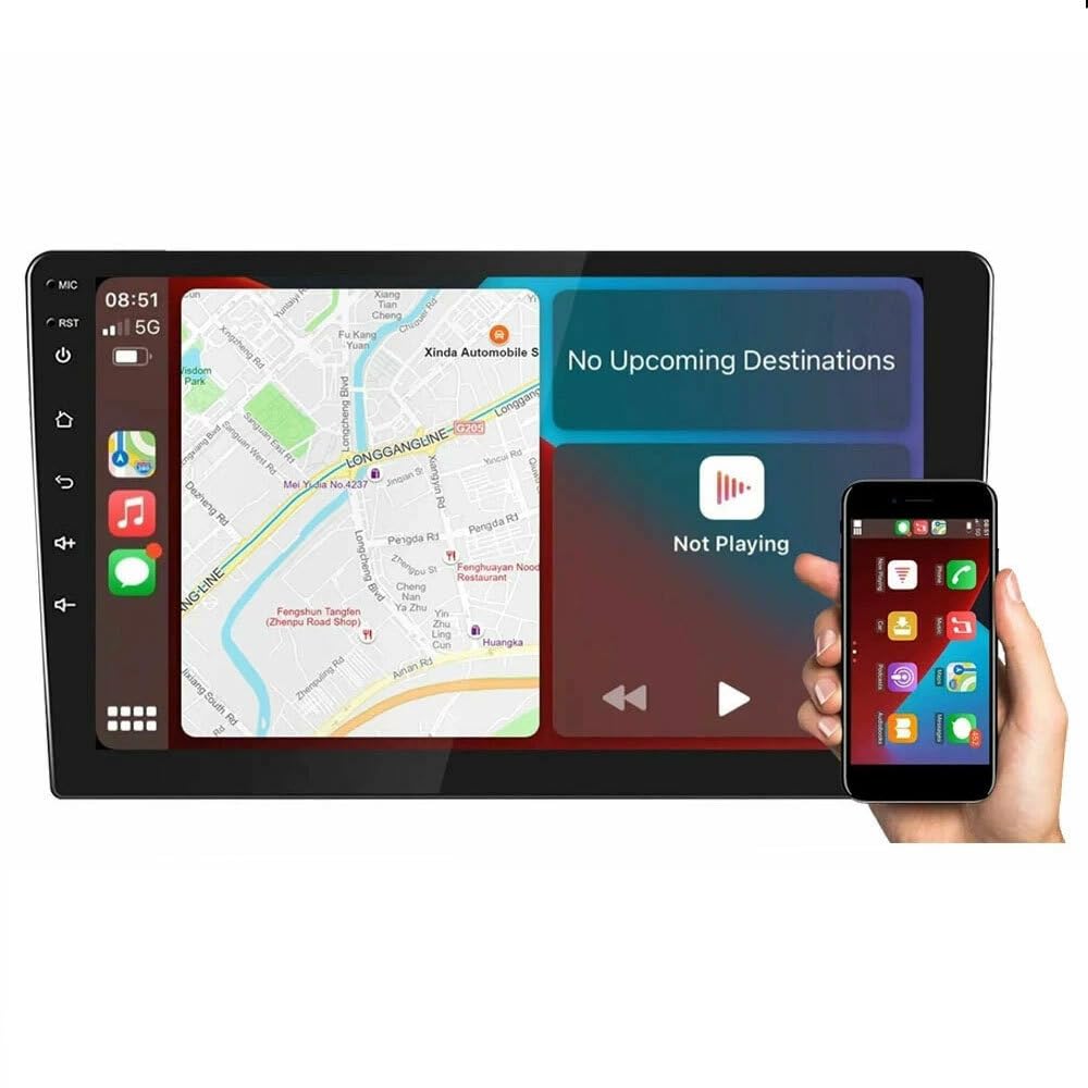 10インチアンドロイドナビディスプレイオーディオCarPlay Amazon.co.jp: 2Din 設置 Android12 インストール Apple CarPlay