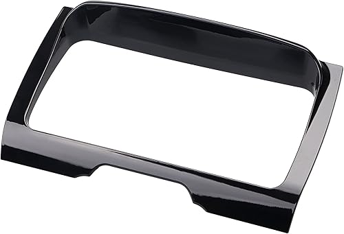 Miniatura 10 de Cubierta central de bisel de radio estéreo para Harley Touring Tri Glide Electra Glide Street Glide 2014-2021, cromo