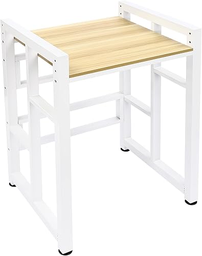 Miniatura 4 de Soporte apilable para lavadora y secadora, estantes resistentes para lavadora y secadora con estante ajustable, capacidad de peso de 418.9 libras