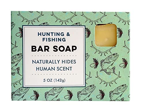 Dayspa Body Basics Scent-Concealing Hunting & Fishing Bar Soap - Premium Oils, Anise and More Essential Oils, Zero Waste, Handmade in USA