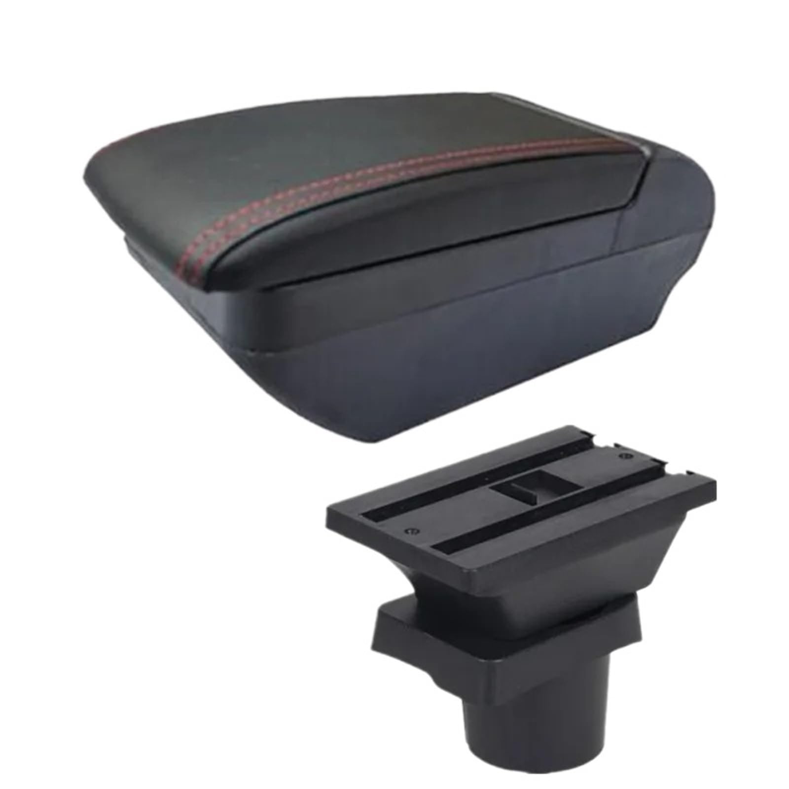 JMOLXURI Car Armrest Box For MINI For Cooper R50 R52 R53 R56 R57 R58 F55 F56 F57 Car Armrest Box Center Console