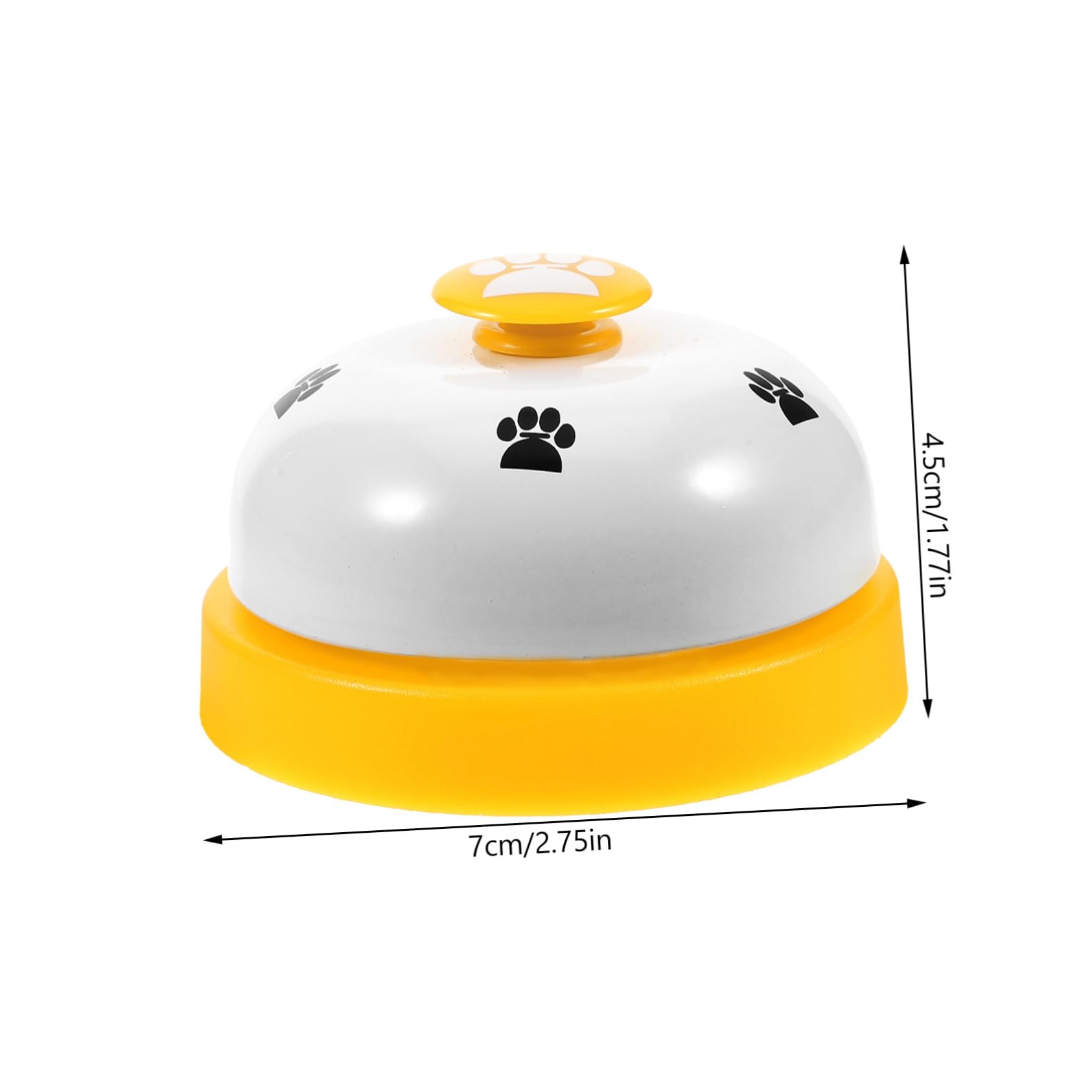 GRIRIW Dog Potty Training Bell Pet Doorbells for Potty Training Sturdy Plastic Easy to Clean