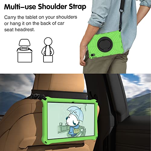 Protège-tablette Lenovo Tab P11 vert idéal pour voyage et devoirs - 4