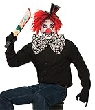 Evil Clown Jumbo - Corbata Forum Novelties X76973 Evil Clown Jumbo - Corbata de leña unisex para adulto, multicolor, talla única