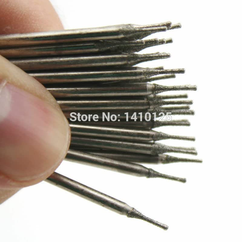 JINGLING Brocas Diamante 0.5 y 0.8 mm Set 30 Piezas miniatura 4
